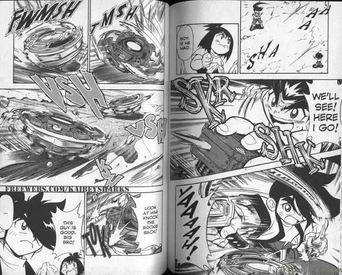 Bakuden Shoot Beyblade Chapter 7.4 11